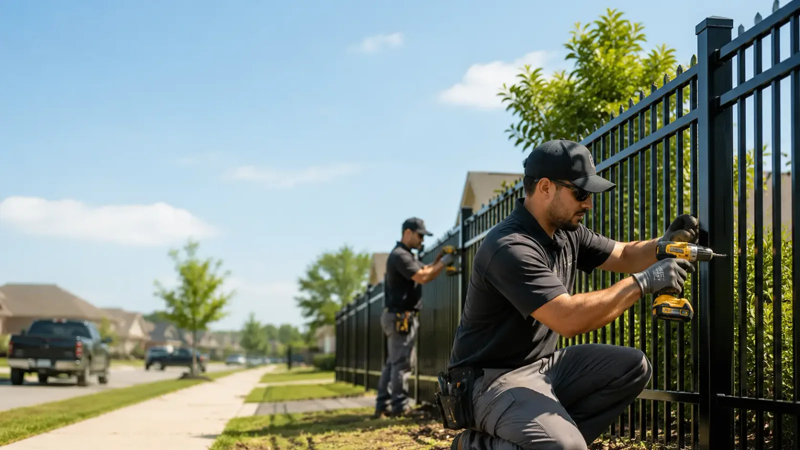 Metal Fence Installation in Grannis, AR